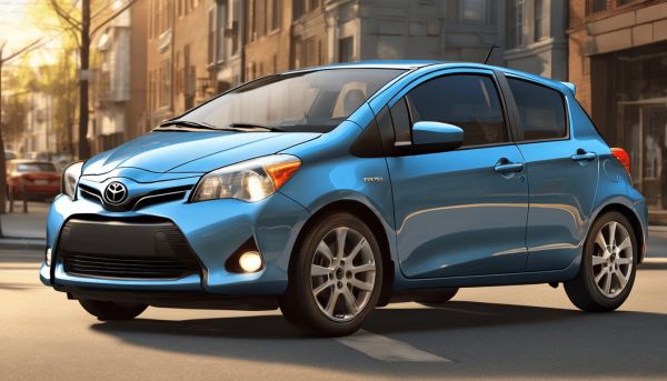 2010 yaris toyota: a reliable and fuel-efficient commuter car