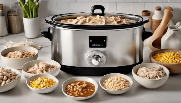 Master 5-ingredient white chicken chili with your crockpot